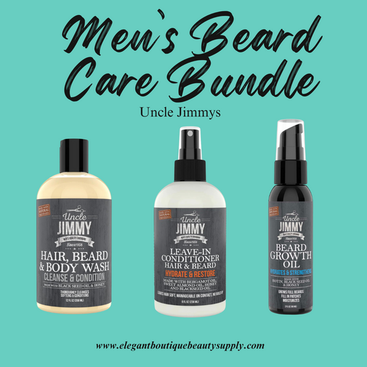 Men's Beard Care Bundle Uncle Jimmys