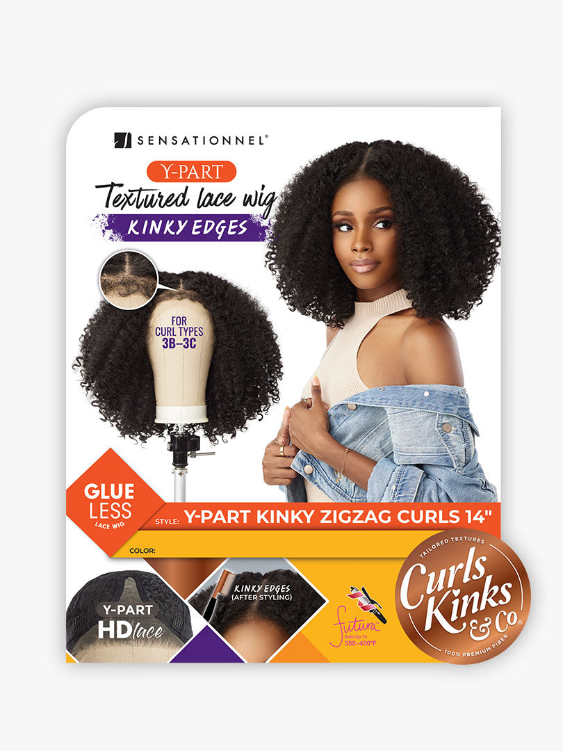 Sensationnel Curls Kinks & Co. Kinky Edges Y-Part Kinky ZigZag Curls