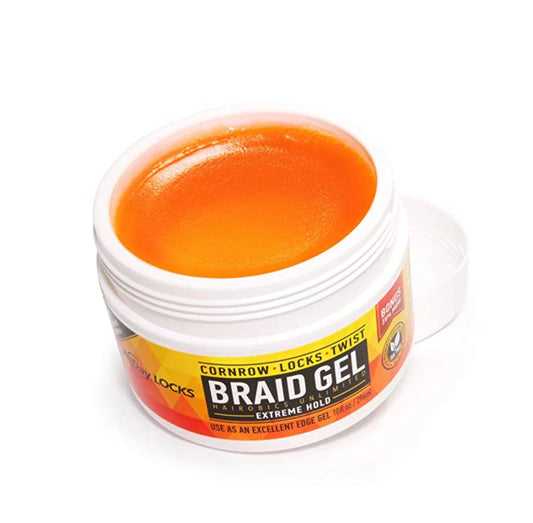 Crazy Conditioning Shining Braiding Gel Extra Extreme Hold | All Hair  Types, Clear Styling Gel Great for 3.38 Fl Oz (Pack of 1)