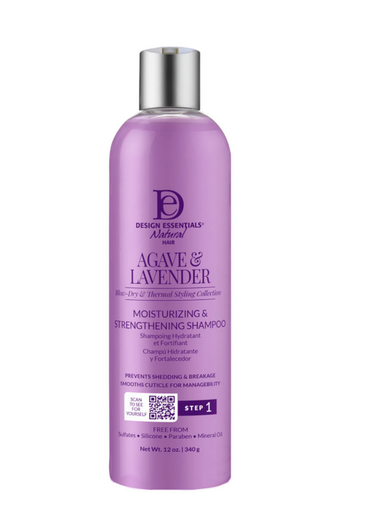 Design Essentials Agave & Lavender Moisturizing & Strengthening Shampoo