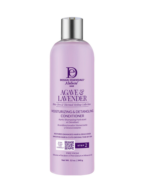 Design Essentials Agave & Lavender Moisturizing & Detangling Conditioner