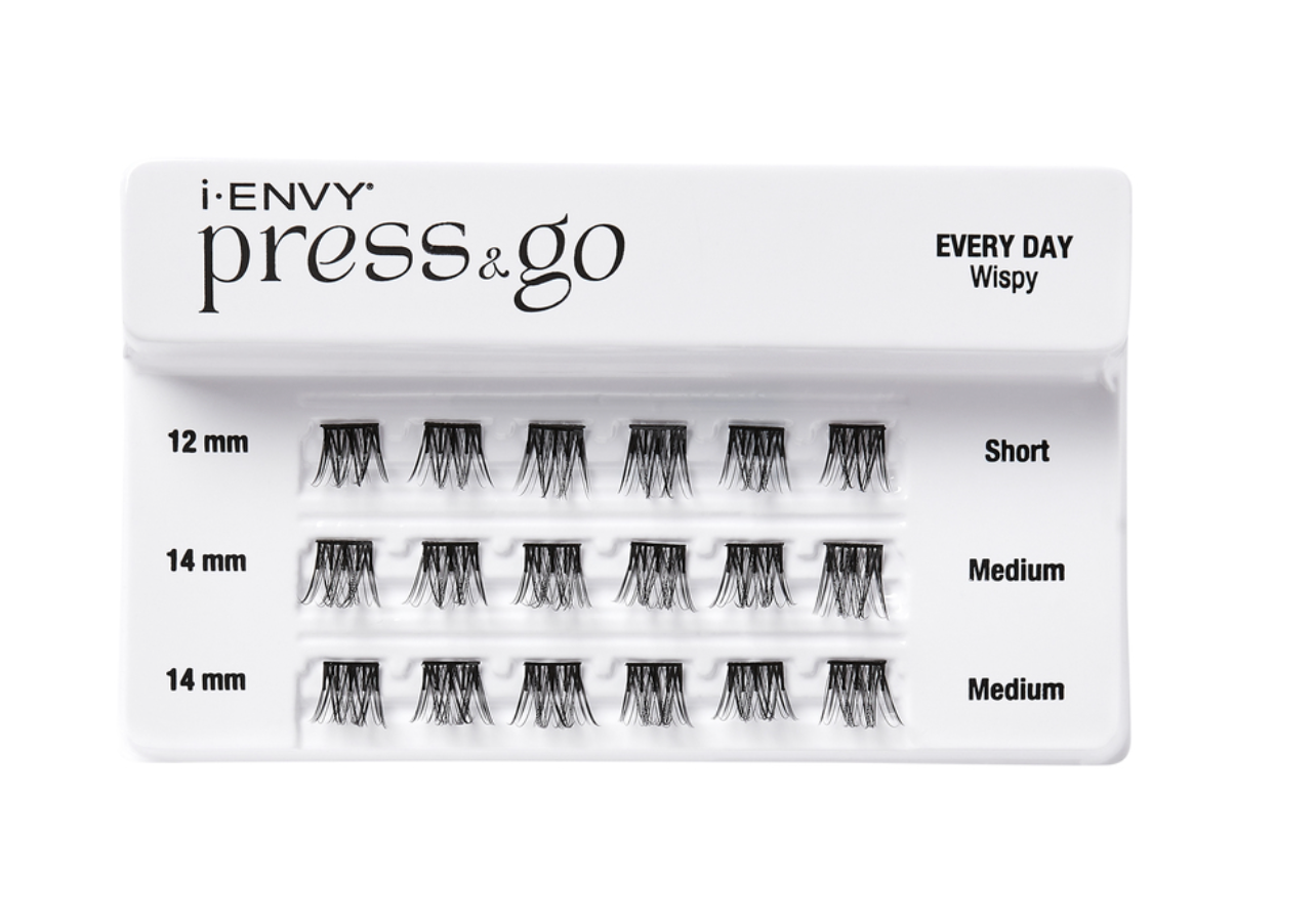 Kiss i-Envy Press & Go Press On Clusters (Style Everyday Classic 04)