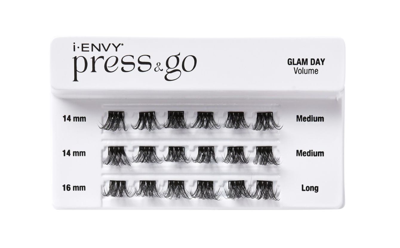 Kiss i-Envy Press & Go Press On Clusters (Style Glam Day 08)