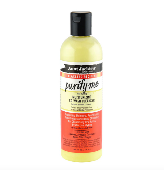 Aunt Jackie's Purify Me – Moisturizing Co-Wash Cleanser (12oz)